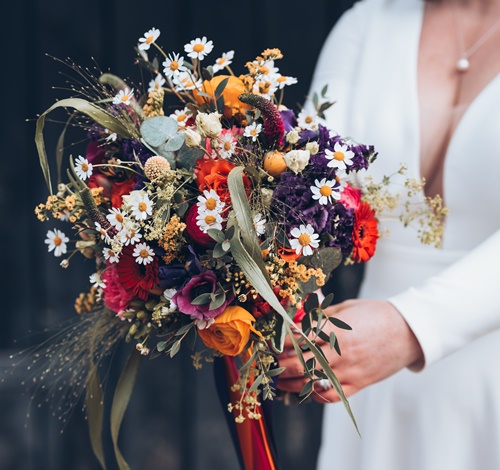 Innovative wedding bouquets